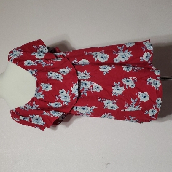 Torrid Floral Top Size 4 - Picture 3 of 6